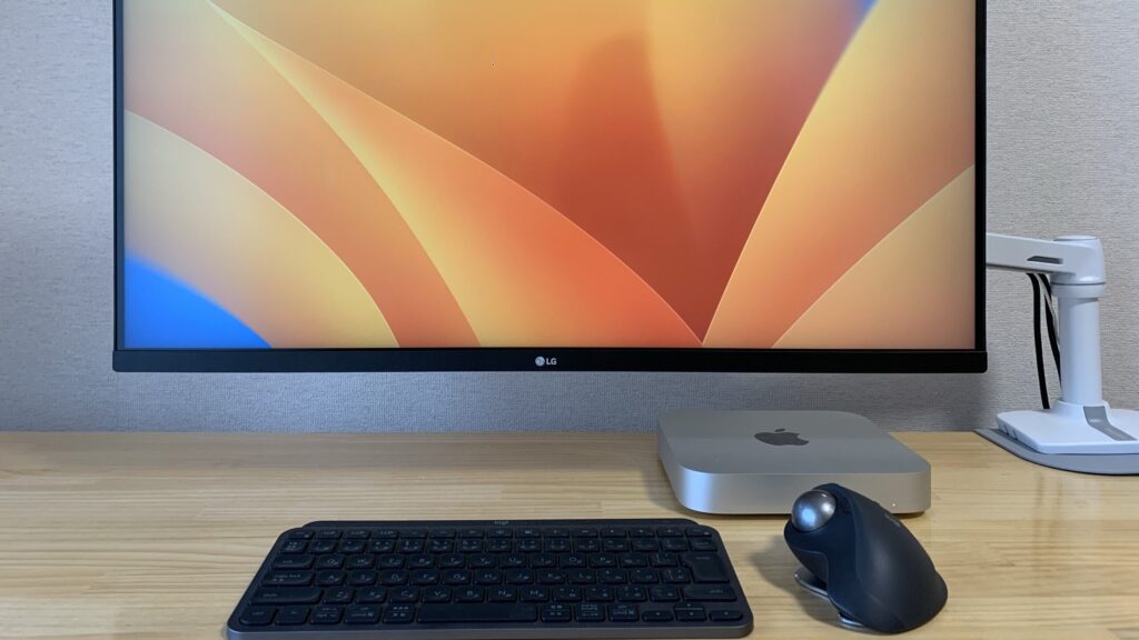 Mac mini M2で使ってるキーボード・マウス・ディスプレイ ...